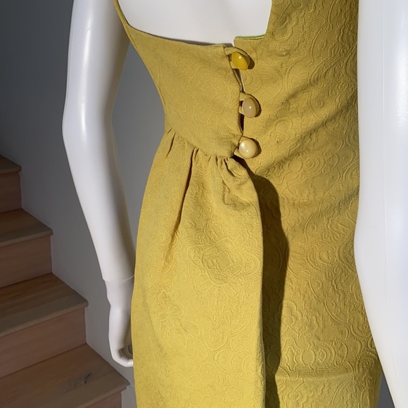 Anthropologie What Comes Around Goes Around Dress. Super Cute Pistachio LOVE - Picture 3 of 10